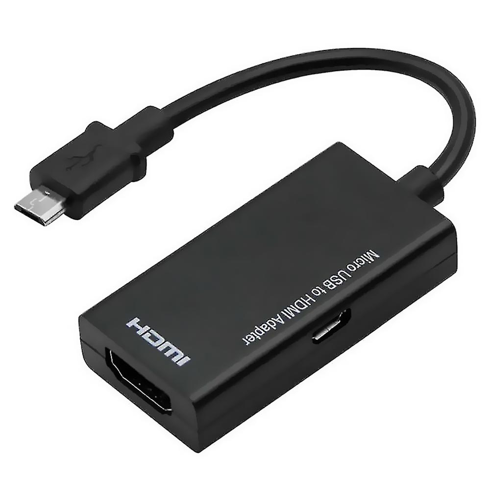 Cabo Adaptador HDMI Fêmea/Micro USB 