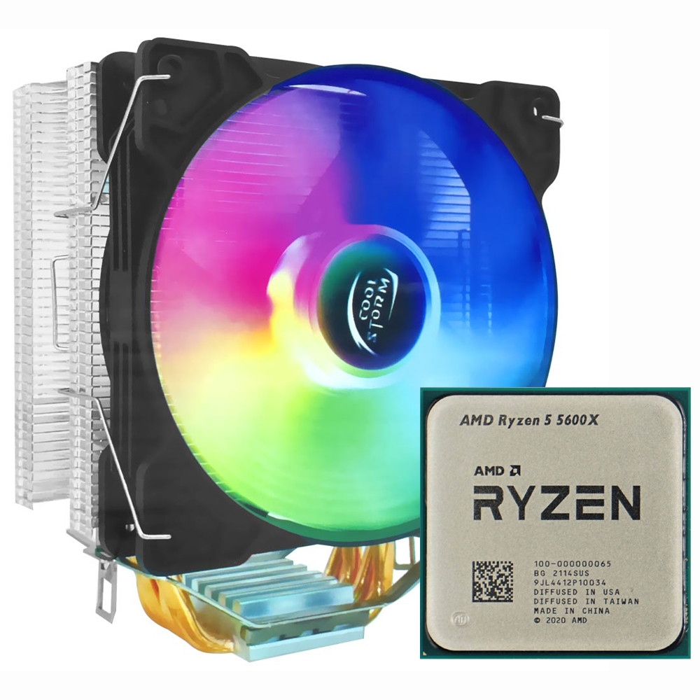 Processador AMD Ryzen 5 5600X Socket AM4 / 4.6GHz / 35MB - OEM