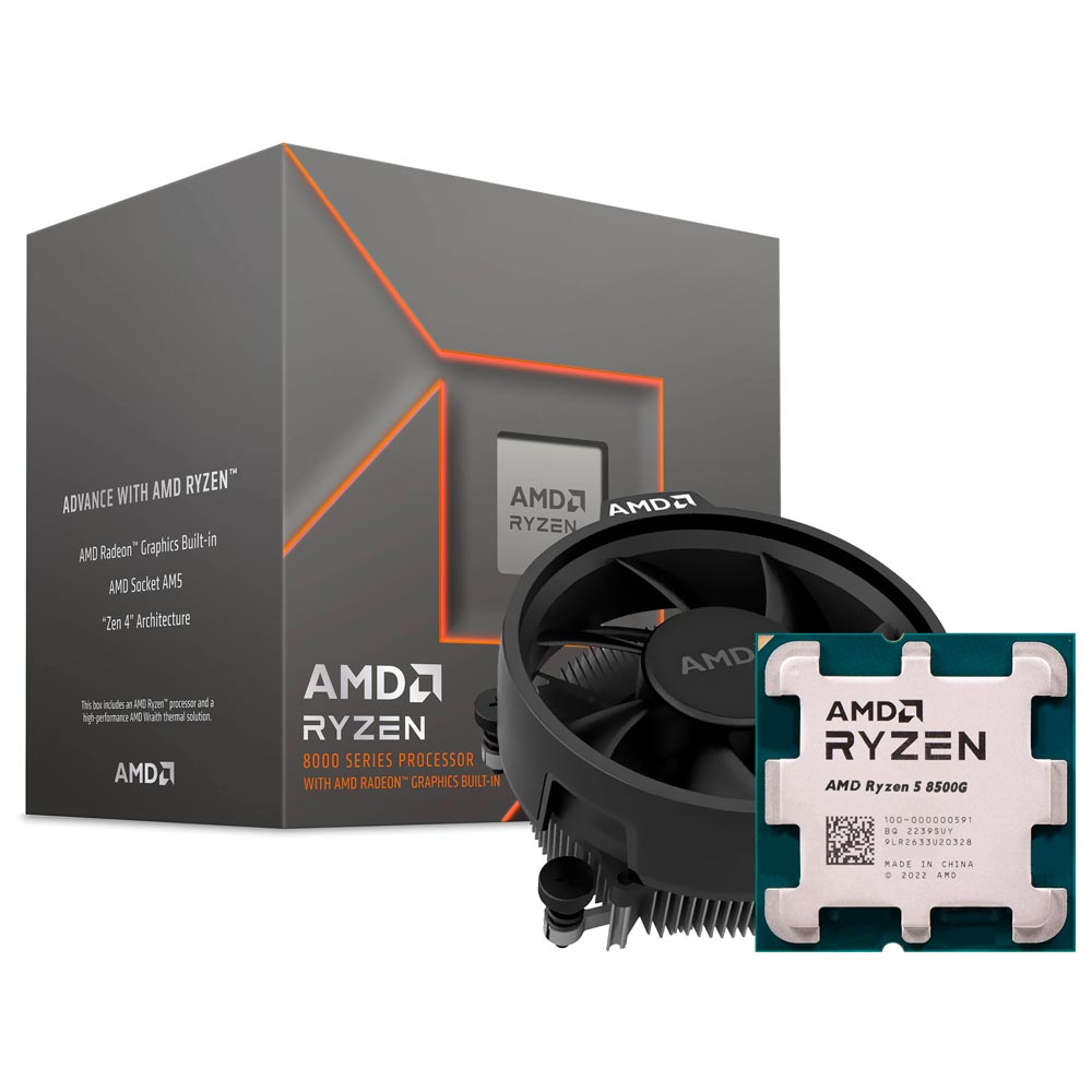 Processador AMD Ryzen 5 8500G Socket AM5 / 3.5GHz / 22MB