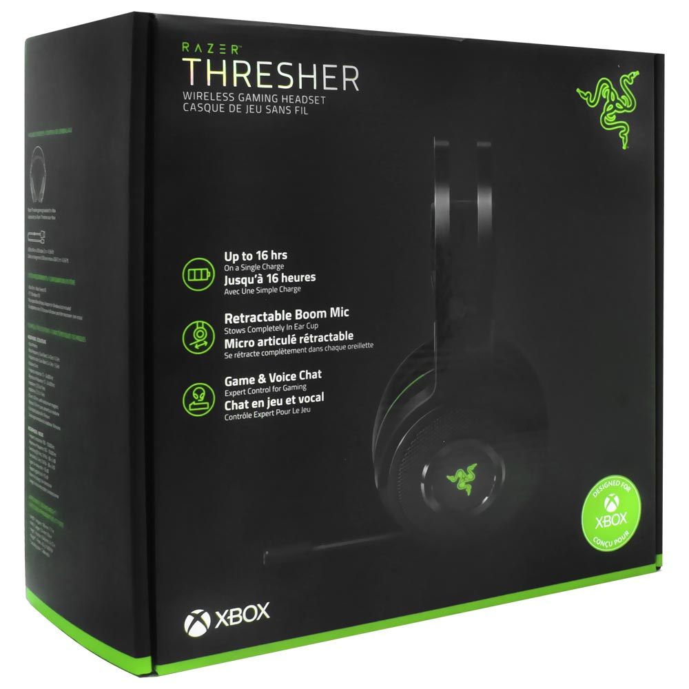 Fone Gamer Razer Thresher Xbox / Wireless - Preto (RZ04-02240100-R3U1)