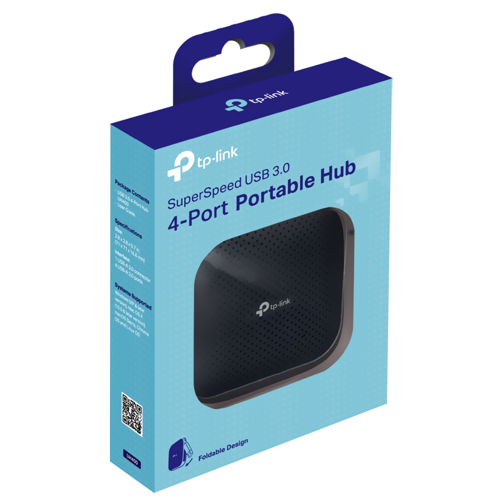 Hub USB 3.0 Tp-link UH400 4 Portas - Preto