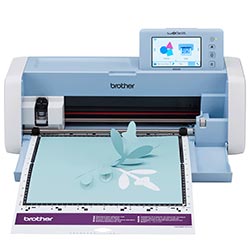Impressora Brother ScanNCut SDX225 Com Scanner / 220V - Azul / Branco