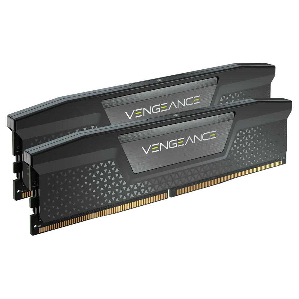 Memória RAM Corsair Vengeance DDR5 64GB (2x32GB) 6400MHz - Preto (CMK64GX5M2B6400C32)