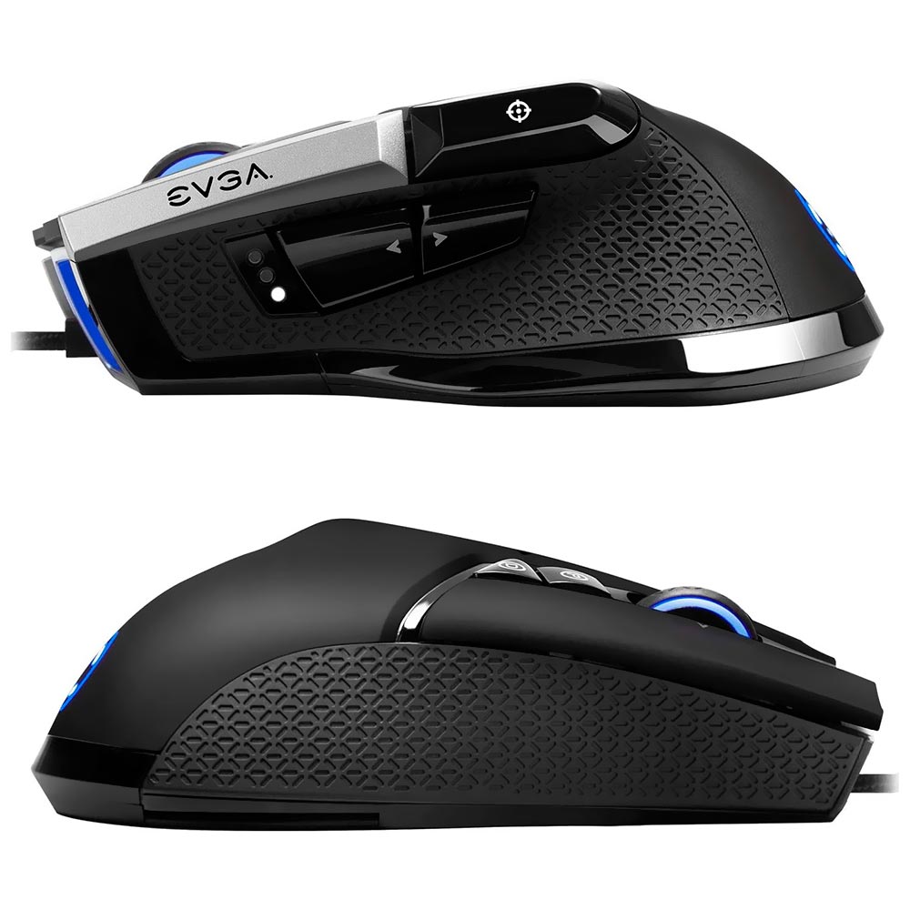Mouse Gamer EVGA X17 FPS USB / RGB - Preto (903-W1-17BK-K3)