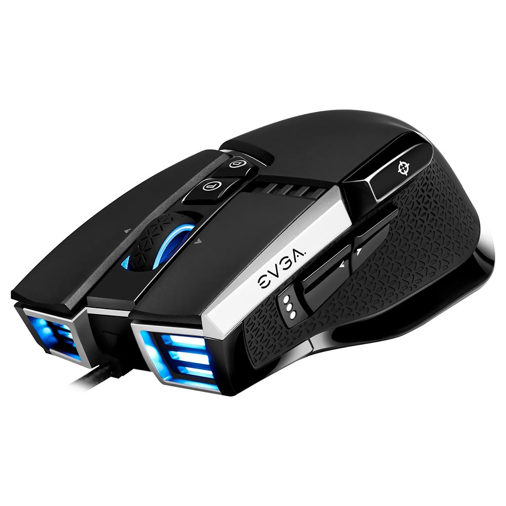 Mouse Gamer EVGA X17 FPS USB / RGB - Preto (903-W1-17BK-K3)