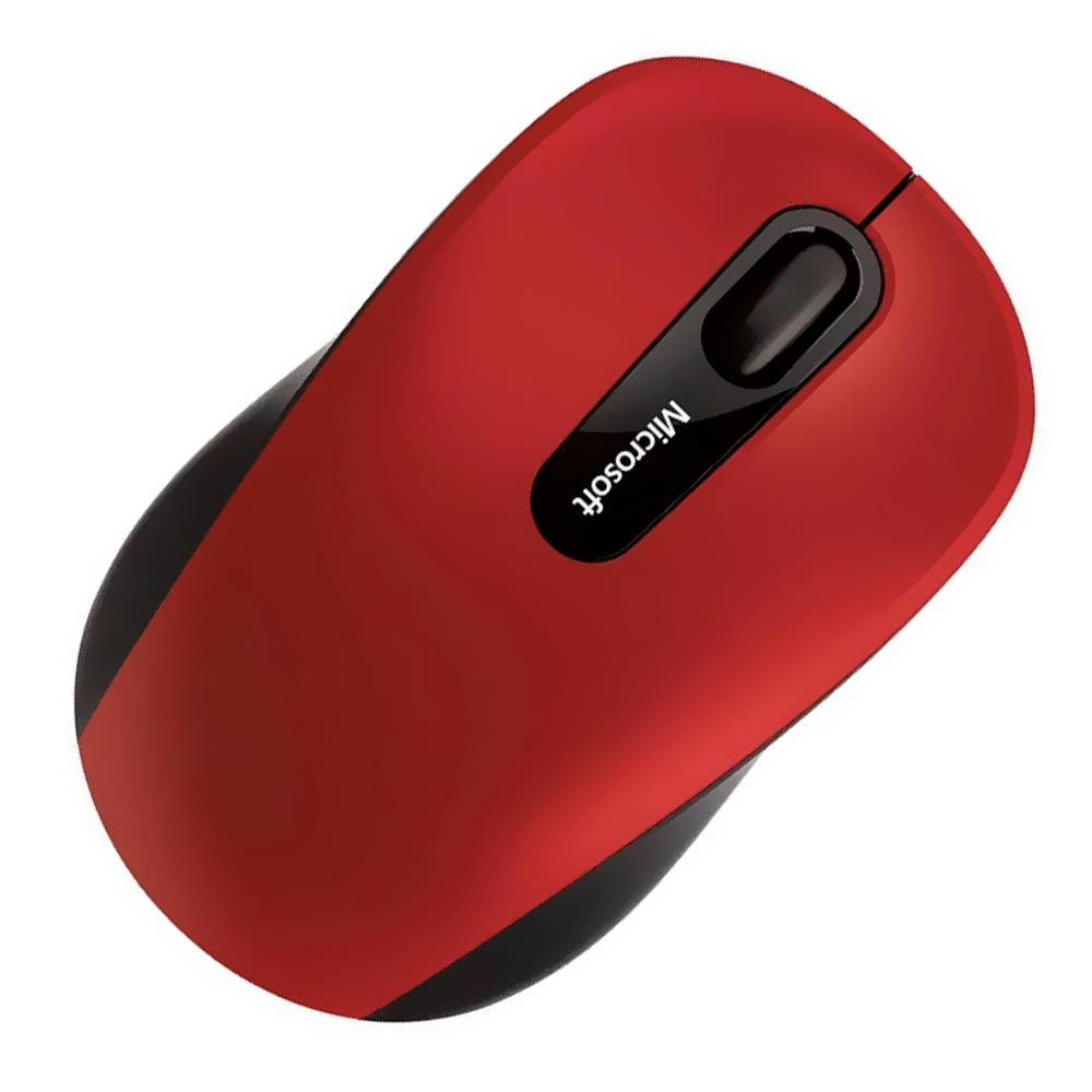 Mouse Microsoft 3600 Wireless / Bluetooth - Vermelho (PN7-00011)