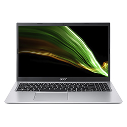 Notebook Acer Aspire 3 A315-59-53ER Intel Core i5 1235U Tela Full HD 15.6" / 8GB de RAM / 256GB SSD - Pure Prata (Inglês)