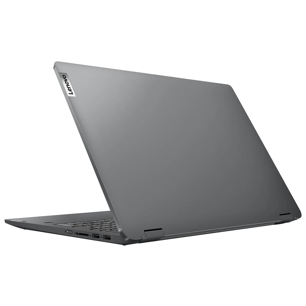 Notebook Lenovo IdeaPad Flex 5 14IAU7 Intel Core i3 1215U Tela Touch WUXGA 14.0" / 8GB de RAM / 256GB SSD - Storm Cinza (82R7003WUS) (Inglês)