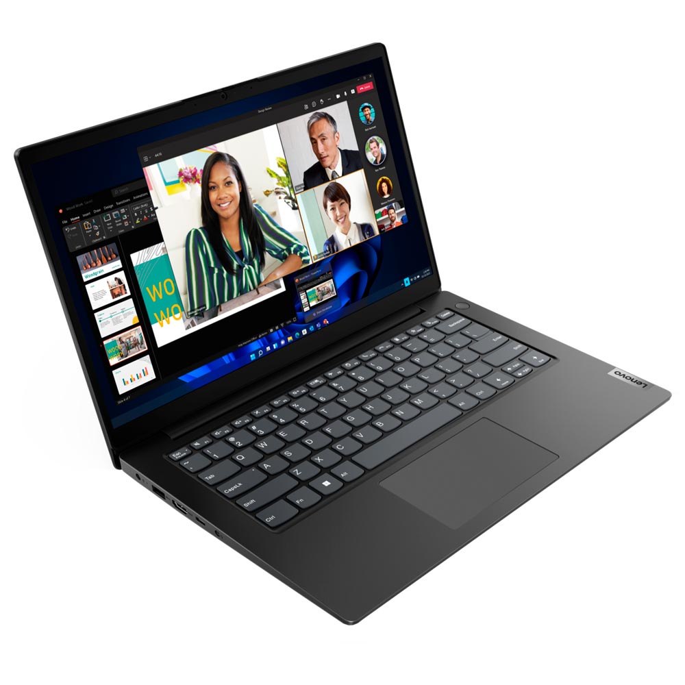 Notebook Lenovo V14 G4 ABP AMD Ryzen 5 5500U Tela Full HD 14.0" / 8GB de RAM / 256GB SSD - Business Preto (83FG0000US) (Inglês)