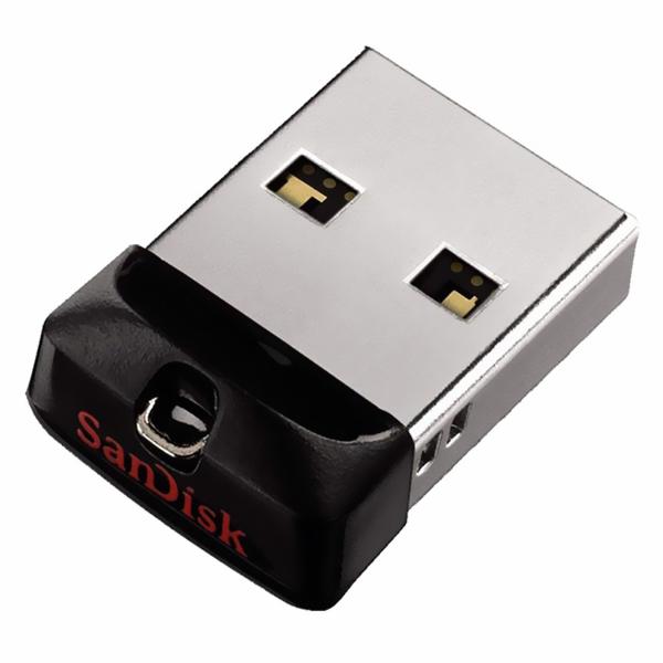 Pendrive SanDisk Z33 Cruzer Fit 32GB USB 2.0 - Preto