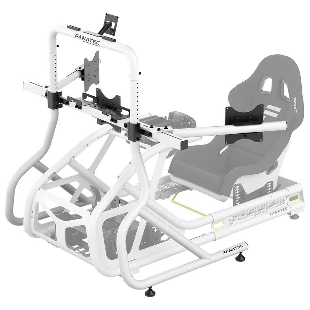 Suporte Gamer Fanatec para Simulador de Corrida Clubsport GT Cockpit Kit Expansão - Branco (CRD-9060004-WW)