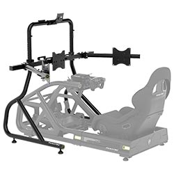 Suporte Gamer Fanatec para Simulador de Corrida Clubsport GT Cockpit Kit Expansão - Preto (CRD-9060003-WW)