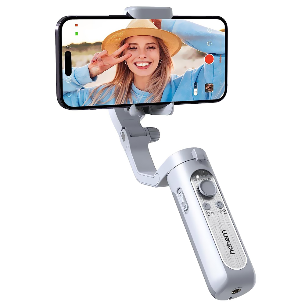 Estabilizador Gimbal Hohem A-RM89 iSteady XE de 3 Eixos - Cinza