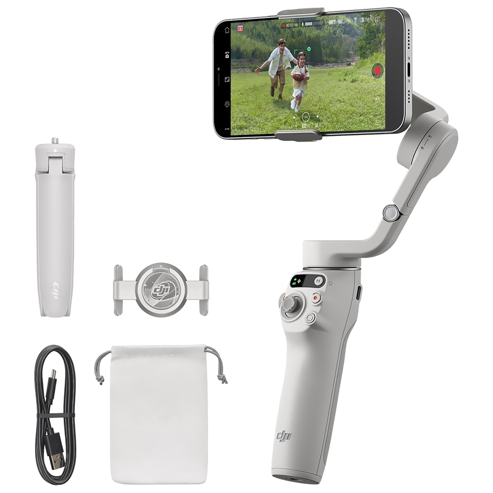 Gimbal DJI Osmo Mobile 6 OE200 - Platinum Cinza