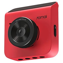 Câmera para Carro Xiaomi 70MAI A400 Dash Cam - Vermelho