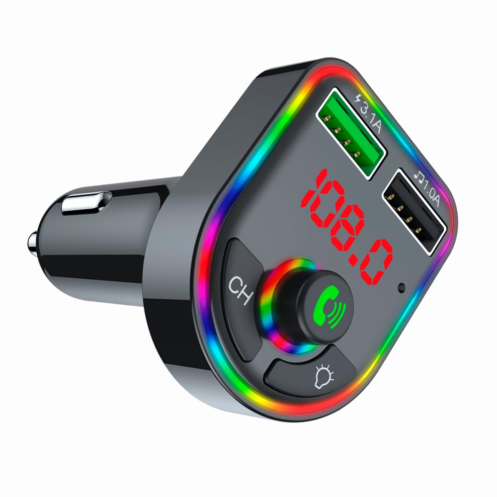 Transmissor Digital para Carro Havit FM811BT Digital FM / Micro USB / USB / MP3