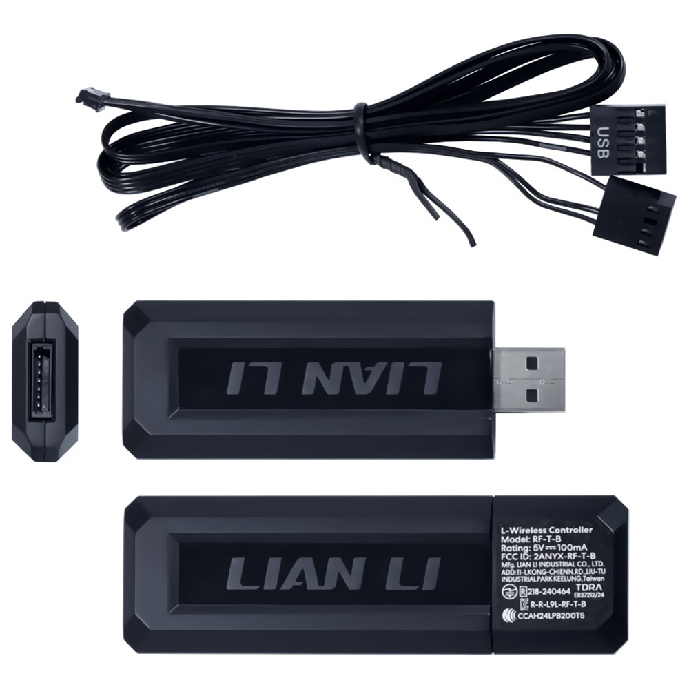 Controlador para Cooler Lian Li RF-T-B Wireless - Preto