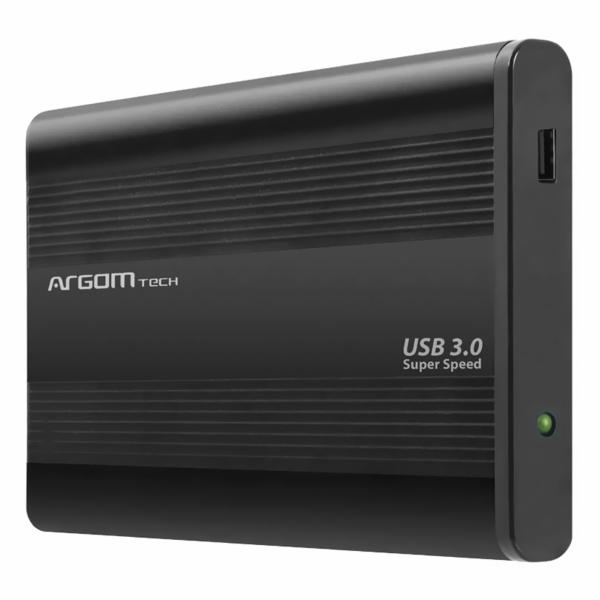 Gaveta ArgomTech AC-1033 SATA 2.5" / HD / USB 3.0 - Preto