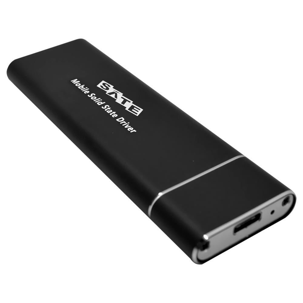 Gaveta Satellite AX-204S SSD M.2 / USB-C 3.1 - Preto