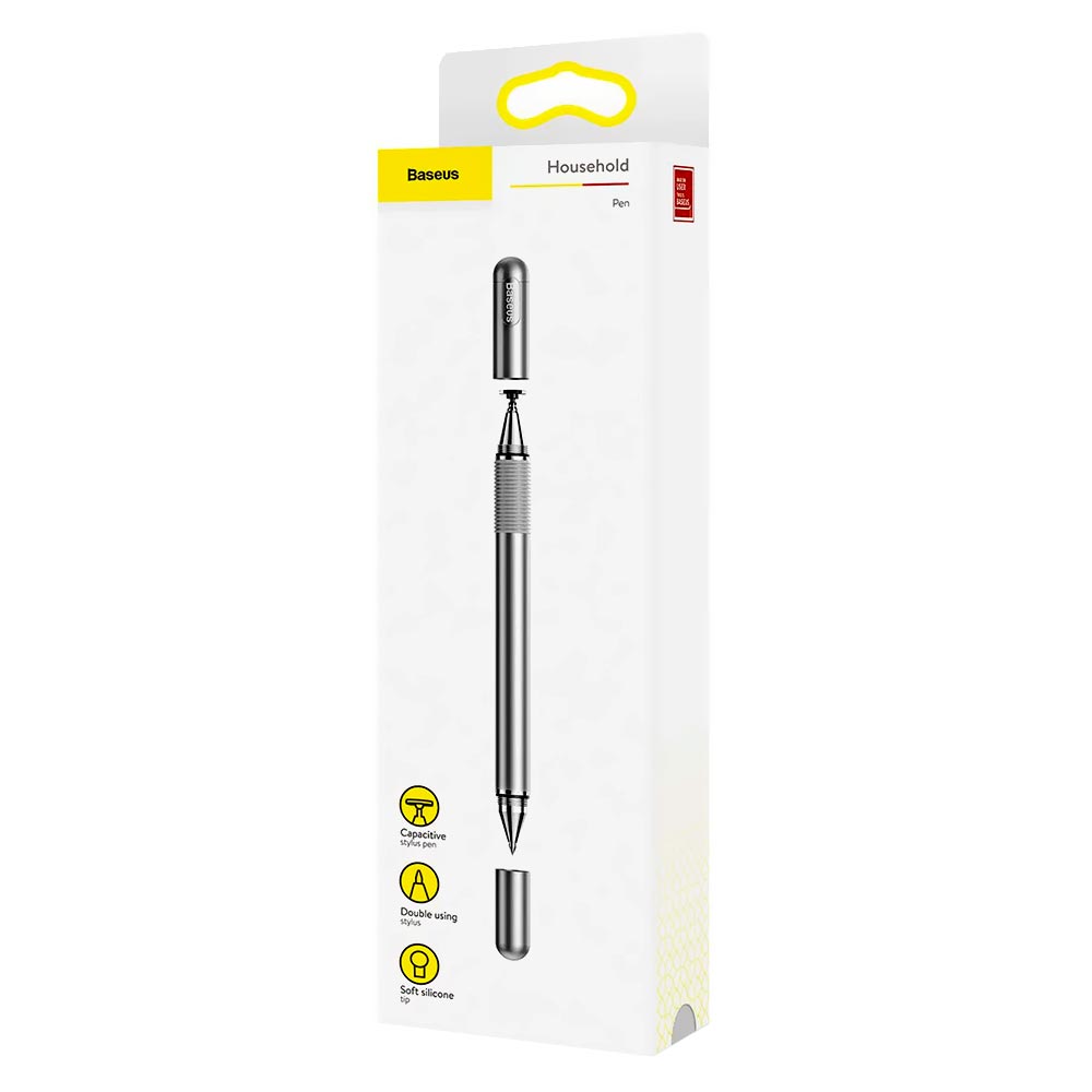 Baseus Pencil Household Stylus Pen - Prata (ACPCL-0S)