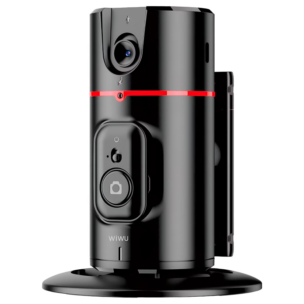 Cabeça de Câmara de Seguimento Inteligente Wiwu WI-SE008 360º - Preto