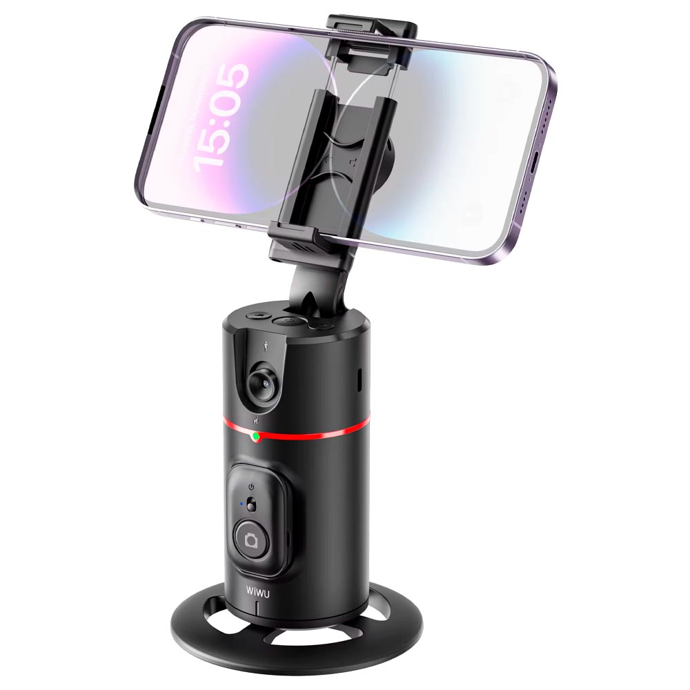 Cabeça de Câmara de Seguimento Inteligente Wiwu WI-SE008 360º - Preto