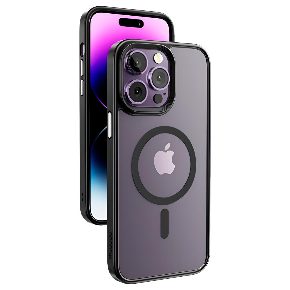 Capa Mcdodo PC-3103 para iPhone 14 Pro Max - Preto Transparente