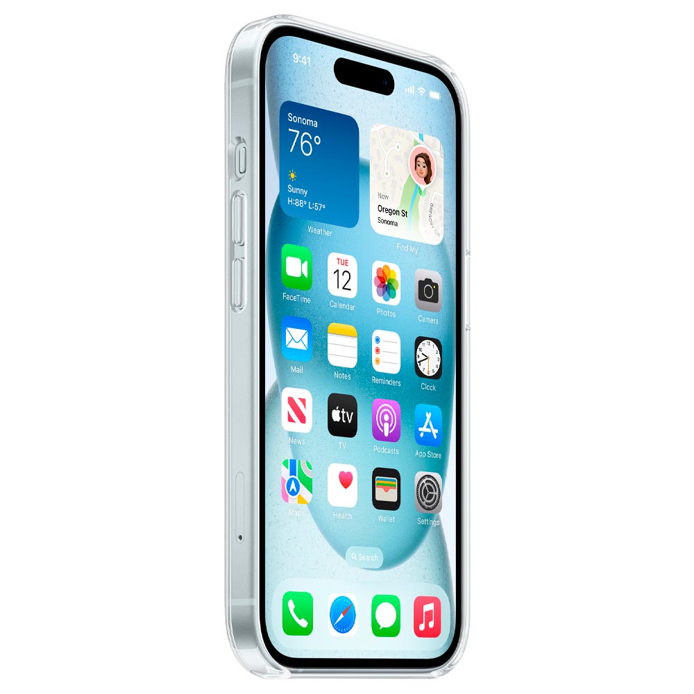 Capa Mcdodo PC-5330 para iPhone 15 - Transparente