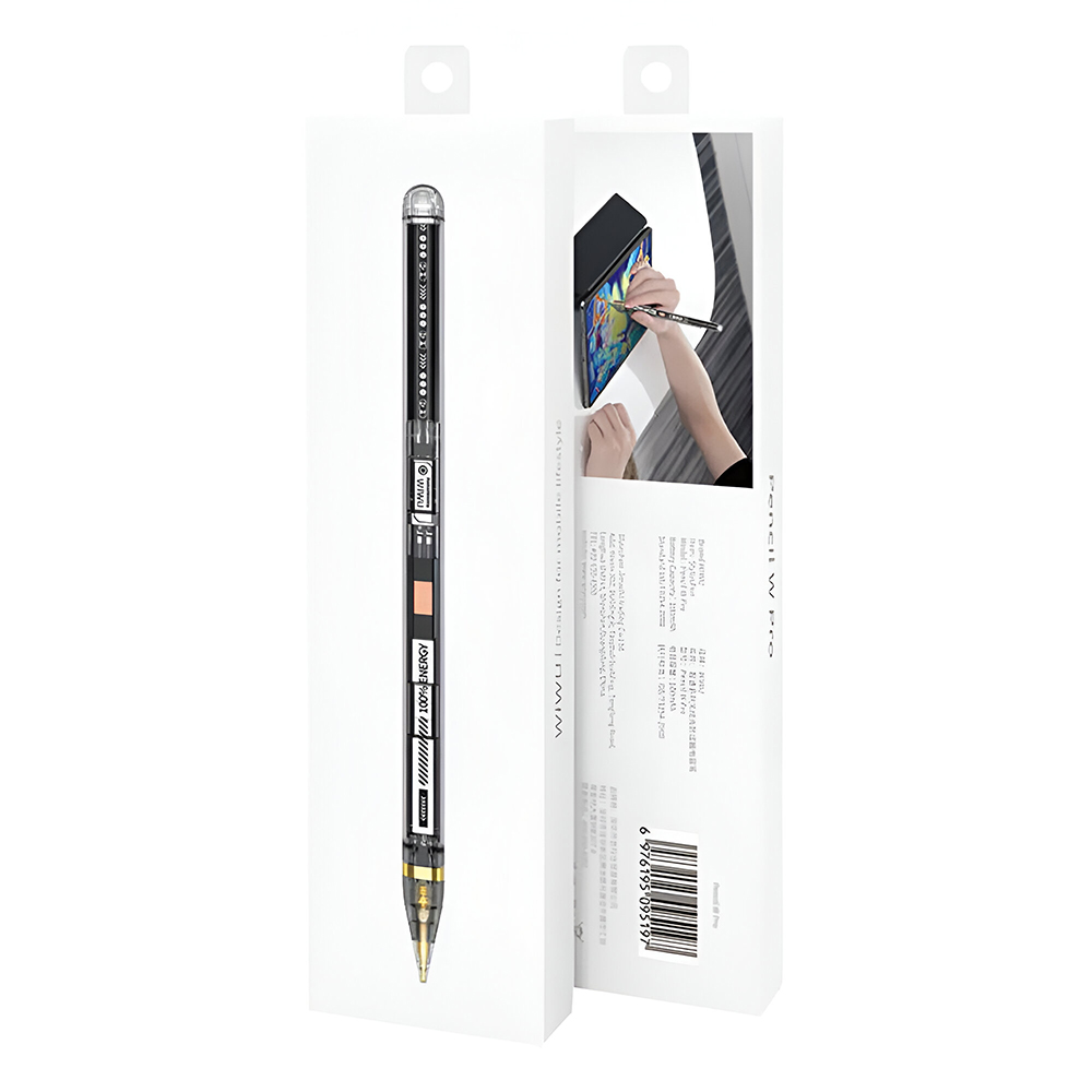 Wiwu Pencil W Pro - Preto / Transparente