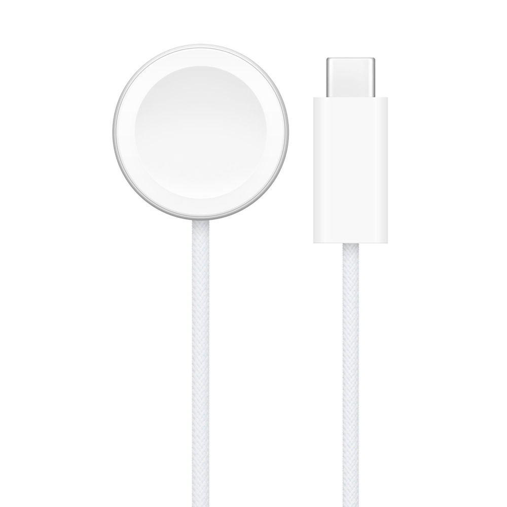 Carregador Magnético para Apple Watch MT0H3ZM/A Magnetic Fast USB-C / 1M - Branco