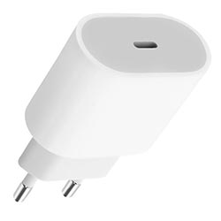 Carregador Tomada Apple MD3J4ZM/A USB-C / 20W - Branco