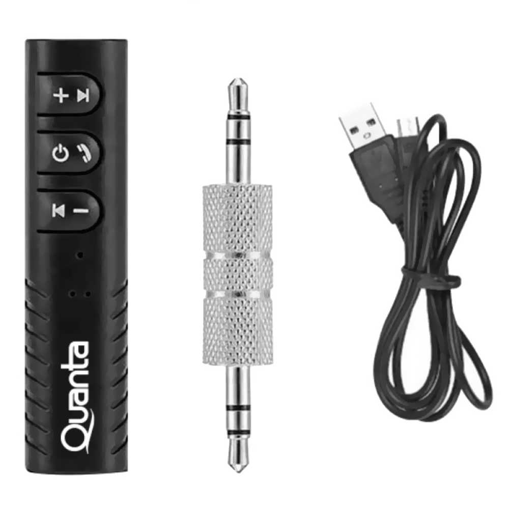 Adaptador Receiver de Áudio 3.5MM / Bluetooth Quanta QTRABT10