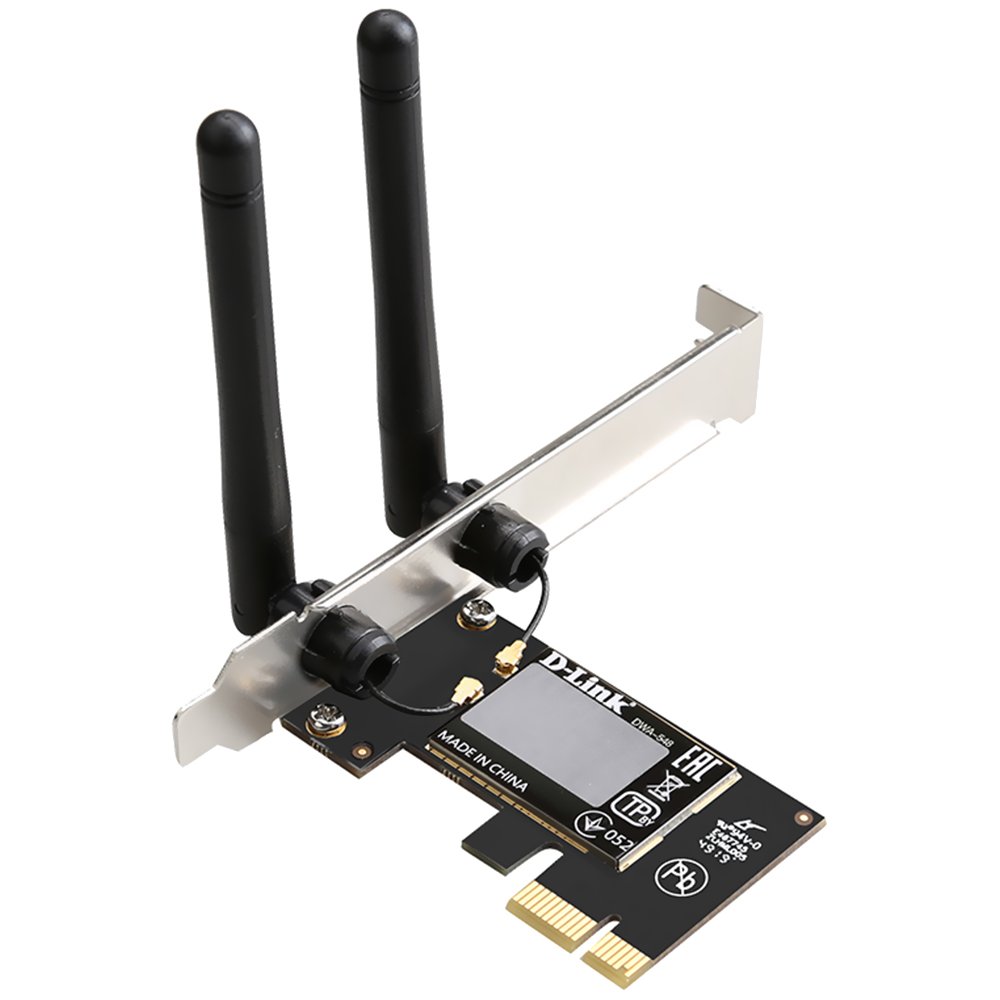 Adaptador Wifi D-Link DWA-548 PCI Express N300 / 300Mbps
