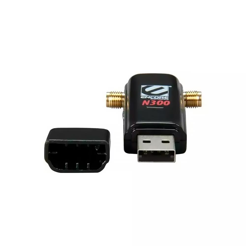 Adaptador Wifi Encore ENUWI-2XN45 USB 300Mbps - Anatel