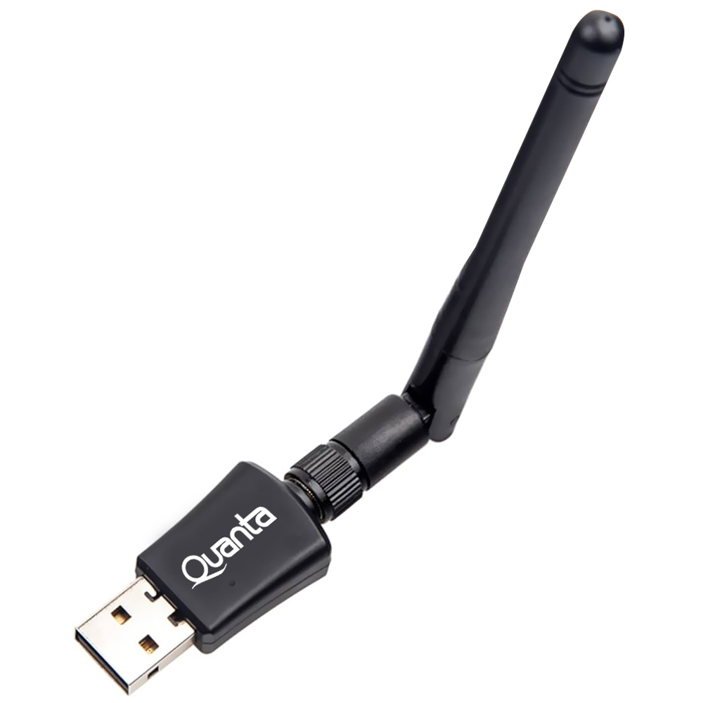 Adaptador Wifi Quanta QTAA300 USB / 2.4GHz / 300Mbps