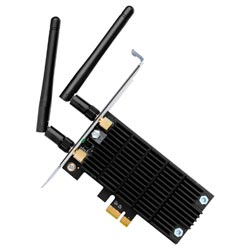 Adaptador Wifi Tp-Link Archer T6E PCI Express Dual Band / 2.4GHz / 5GHz - 1300Mbps