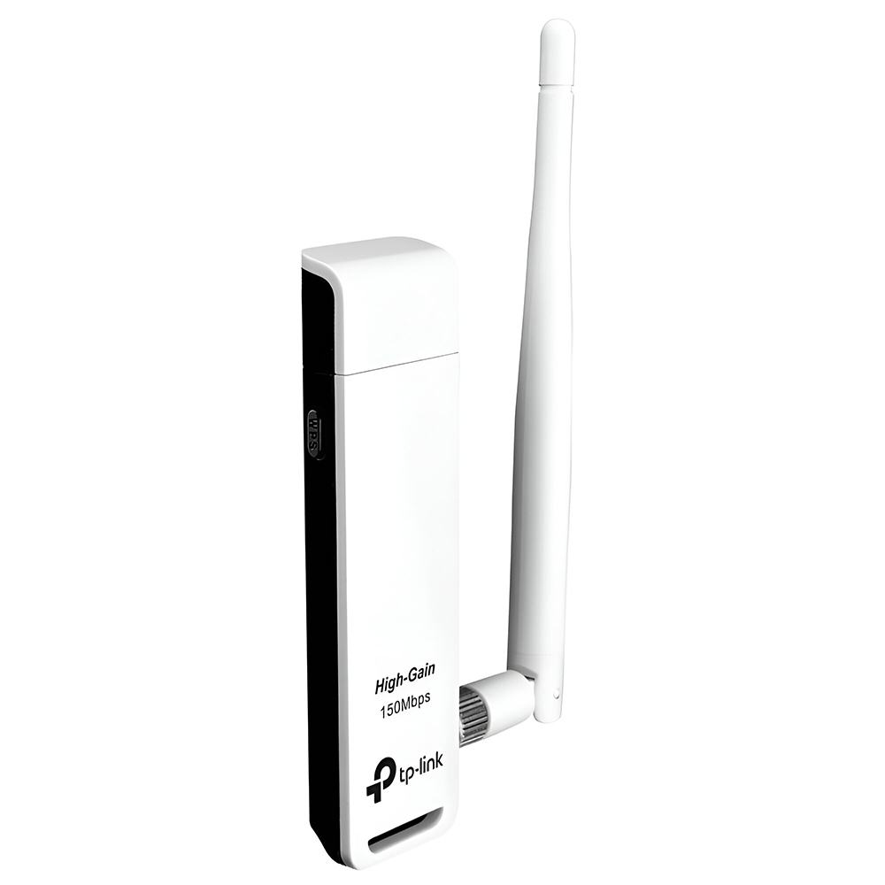 Adaptador Wifi Tp-Link TL-WN722N USB / 2.4GHz -150Mbps