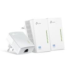 Kit Extensor de Alcance Wi-Fi Powerline TP-Link TL-WPA4220 AV600 - 3 Pack
