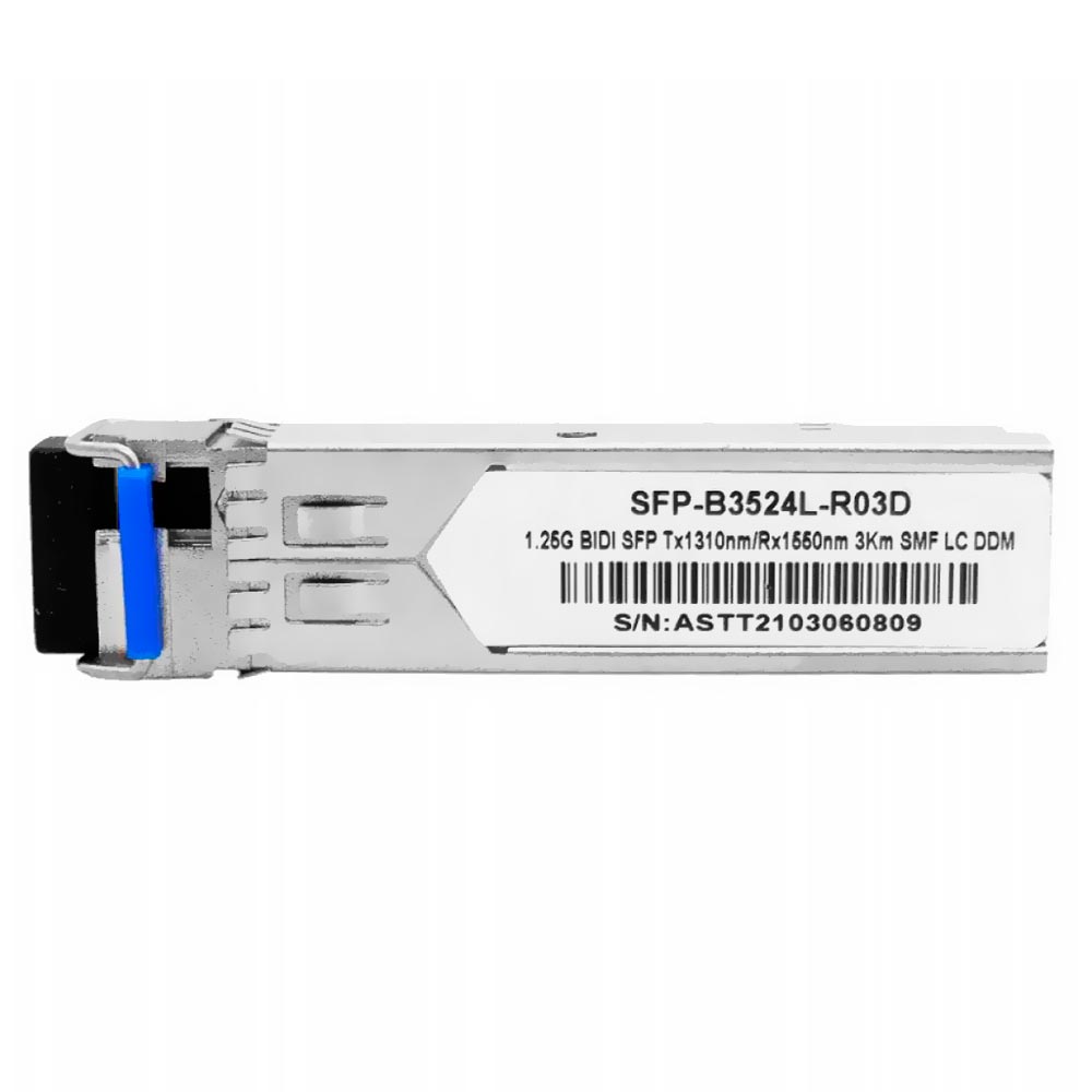 MODULO BIDI SFP 1.25G 03KM BIDI LC DDM TX1310-RX1550NM B3524L-R03D