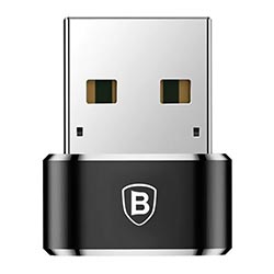 Adaptador Baseus CAAOTG-01 USB-C Fêmea A USB 2.0 Macho