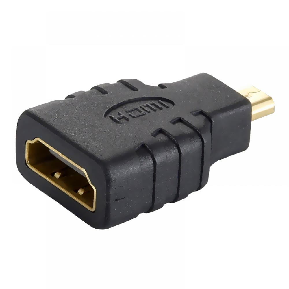 Adaptador Conector HDMI Fêmea / Micro HDMI Macho