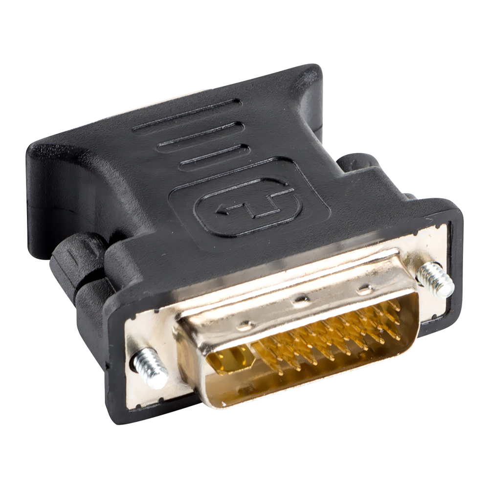 Adaptador Conversor Dual Link DVI-I 24 + 5 / VGA - Preto