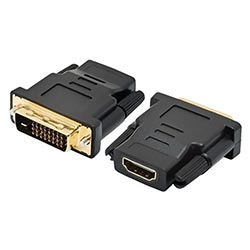 Adaptador Conversor HDMI Fêmea / DVI Macho