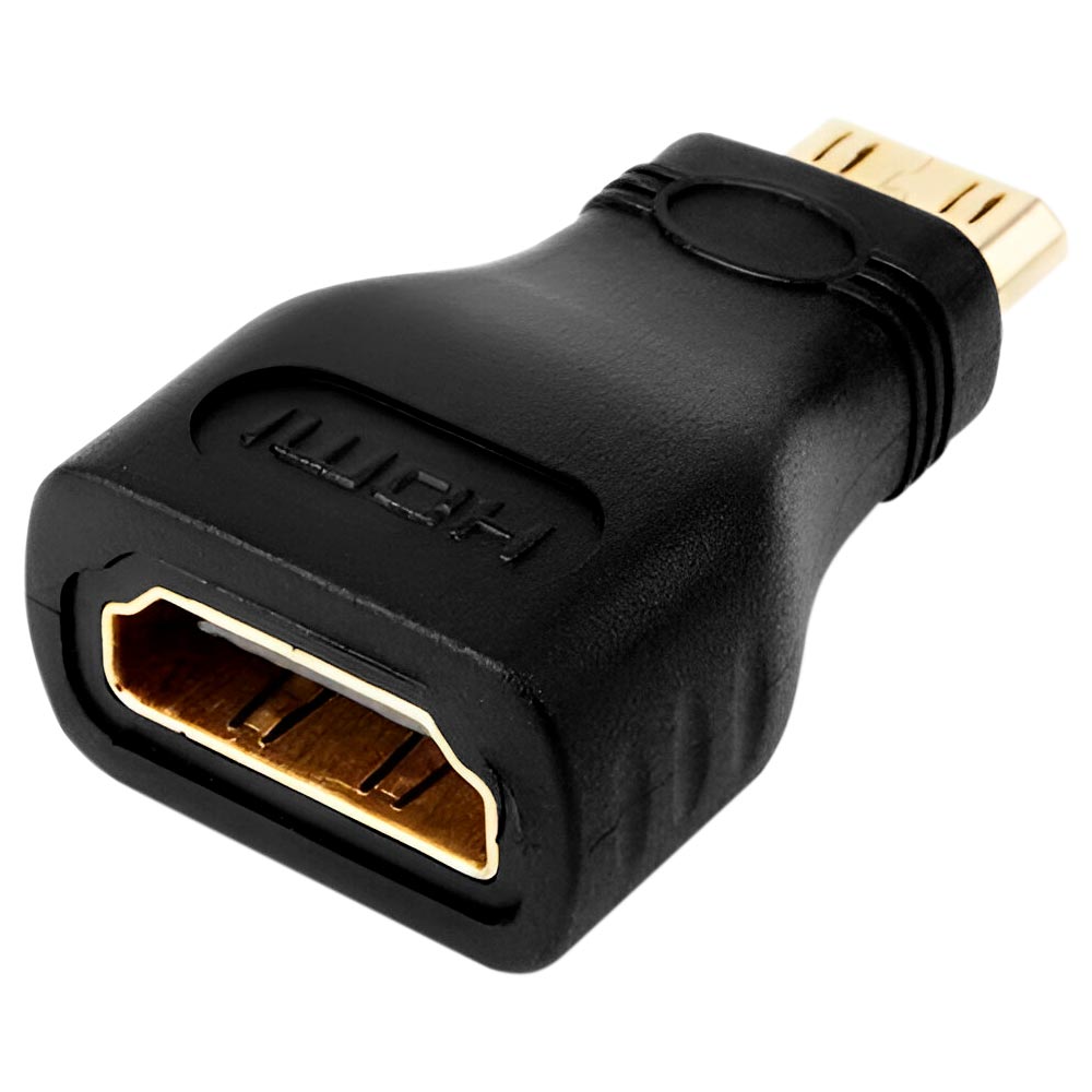 Adaptador Conversor Mini HDMI Macho / HDMI Fêmea