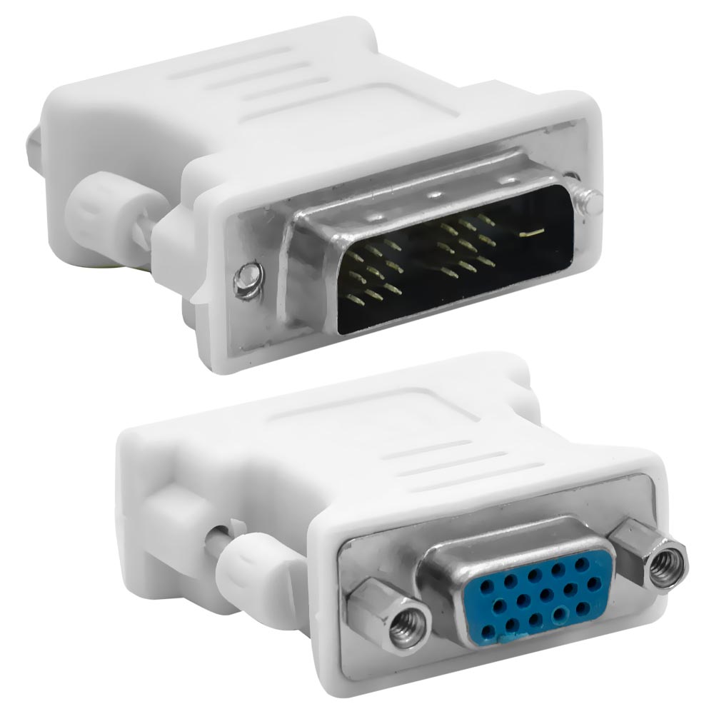 Adaptador Conversor Single Link DVI-D / VGA