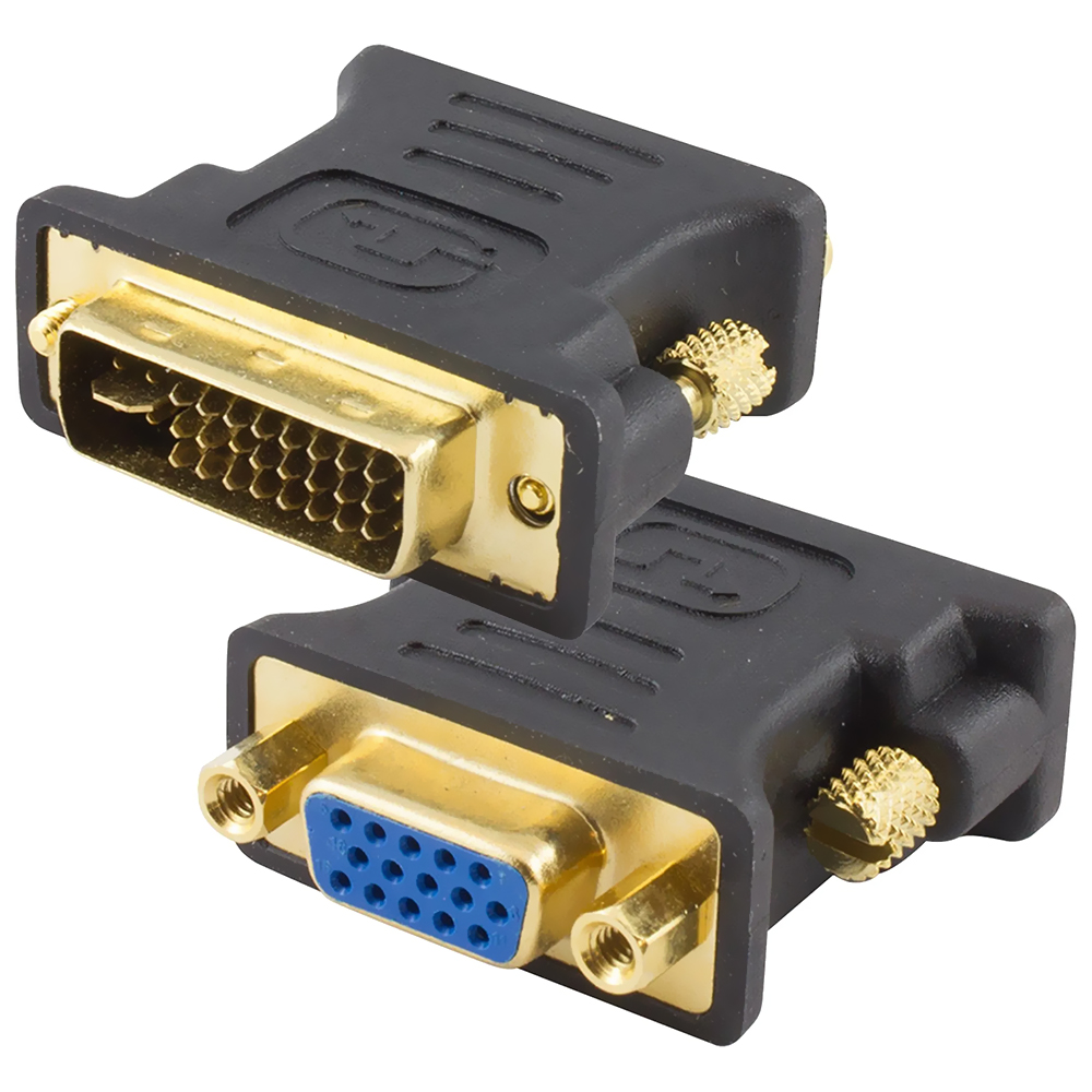 Adaptador DVI Macho para VGA Fêmea