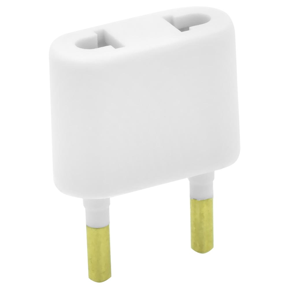 Adaptador Tomada Americano para Padrão Brasil - Branco