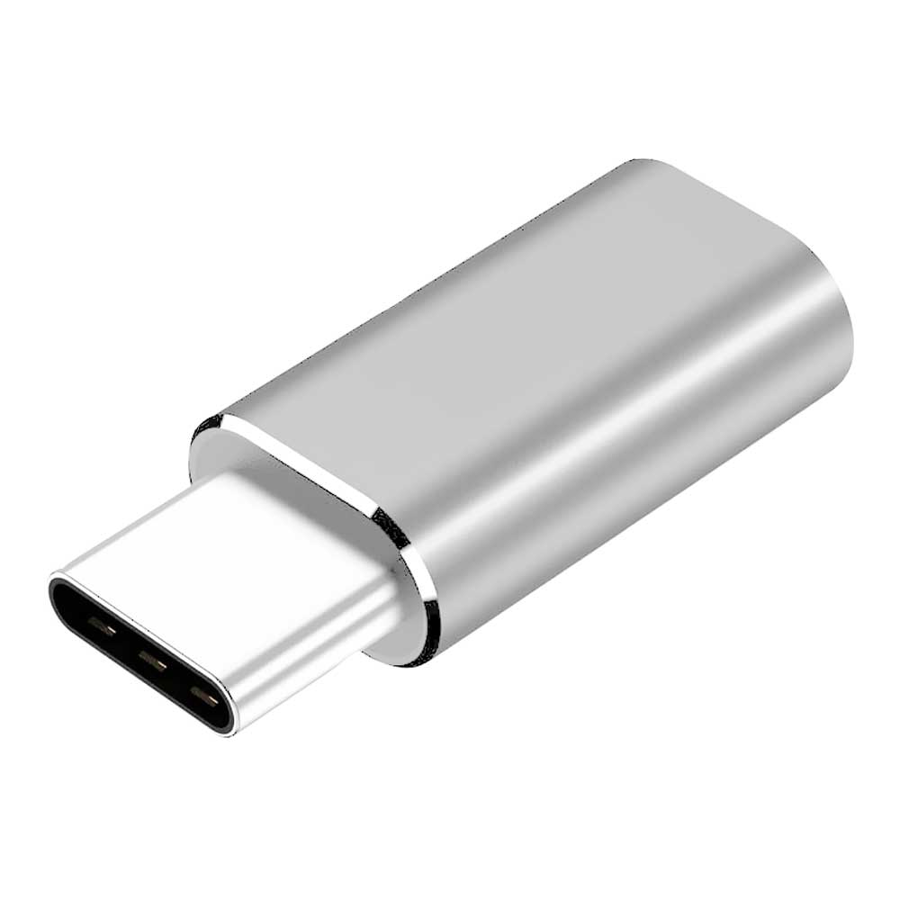 Adaptador USB-C Macho para Lightning Fêmea OTG
