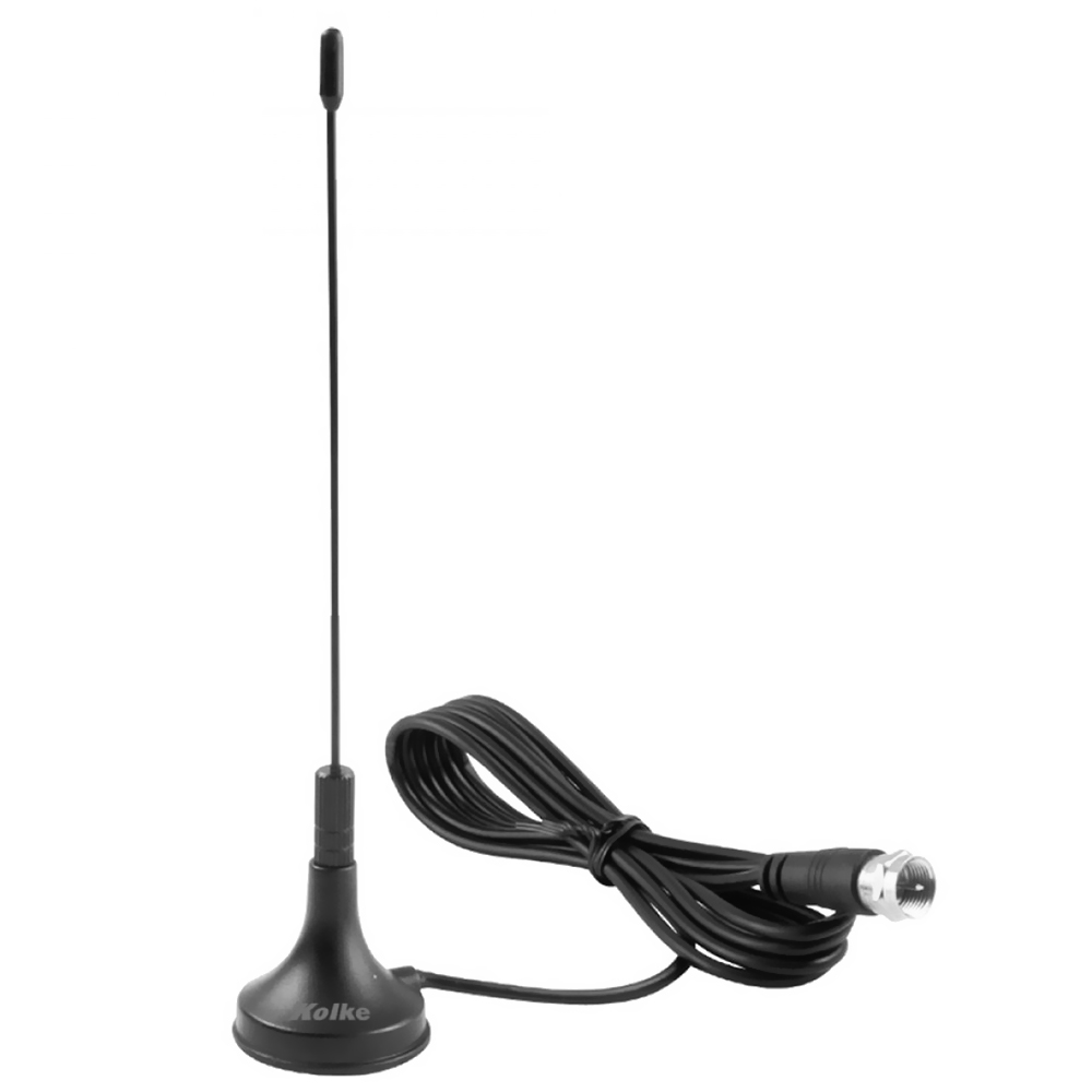 Antena para TV Digital Kolke KVV-032 Interno / ISBDT / FHD - Preto