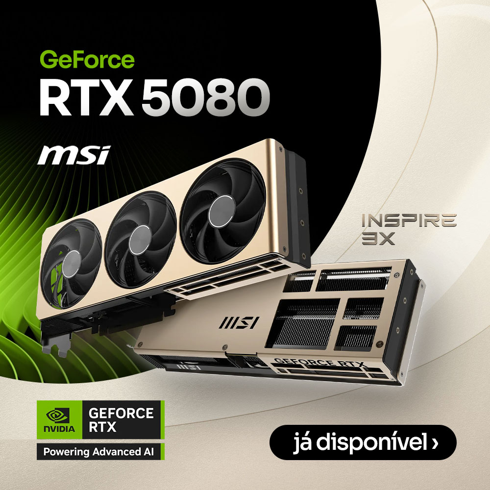 Nvidia RTX 5080 MSI Banner